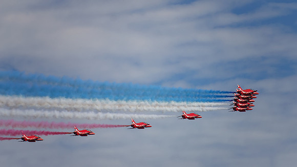 Red Arrows Formation